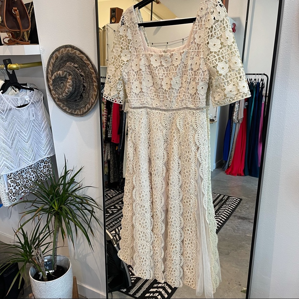 Just Me | Ivory Dress